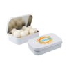 Groot scharnierblik met snoep