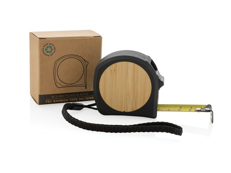 RCS gerecycled plastic bamboe rolmaat 5M/19mm RCS gerecycled plastic bamboe rolmaat 5M/19mm