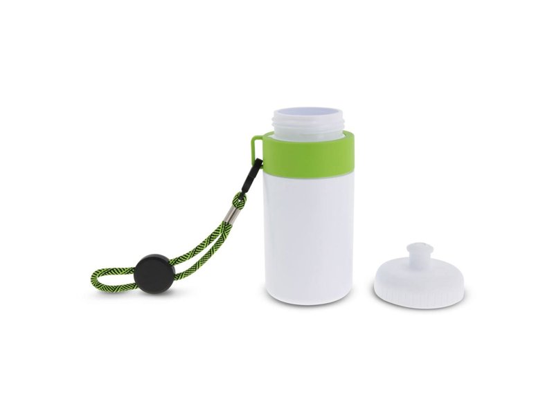 Bidon met rand en koord 500ml