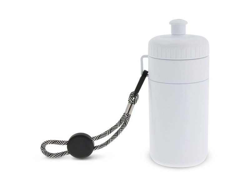 Bidon met rand en koord 500ml Bidon met rand en koord 500ml