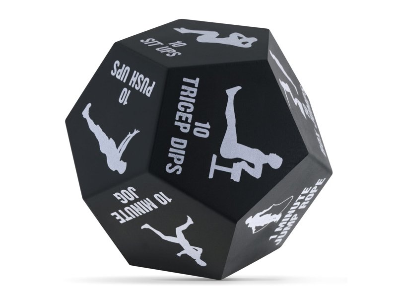 Fitness dobbelsteen Fitness dobbelsteen