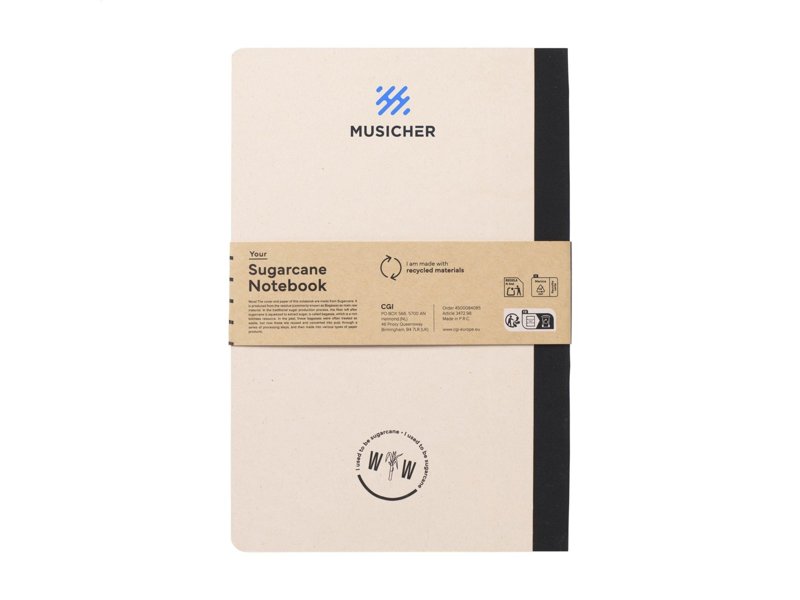 Sugarcane Notebook A5 notitieboek Sugarcane Notebook A5 notitieboek