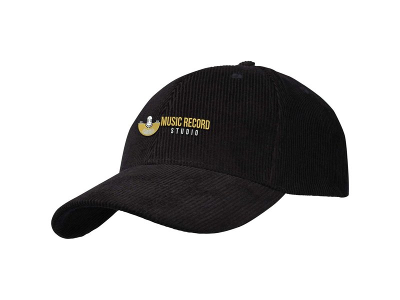 Hutton 6 panel cap van gerecycled corduroy Hutton 6 panel cap van gerecycled corduroy