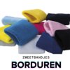 Borduren zweetbandjes