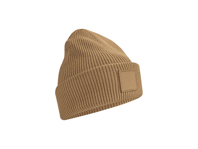 Beechfield - Deep Cuffed Tonal Patch Beanie Beechfield - Deep Cuffed Tonal Patch Beanie
