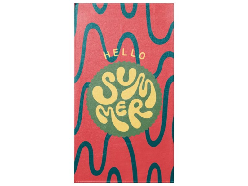 Full colour handdoek