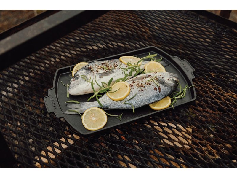 VINGA Monte Ardoise grillplaat, rechthoekig