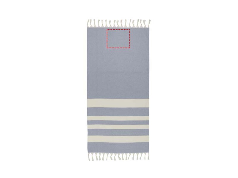 Hammam handdoek 147 x 75,5 cm borduren met logo | Totziens Hammam handdoek 147 x 75,5 cm borduren met logo | Totziens