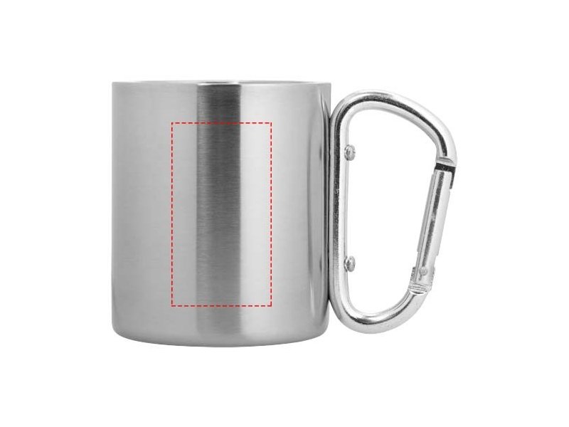 Alps 200 ml geïsoleerde beker met karabijnhaak