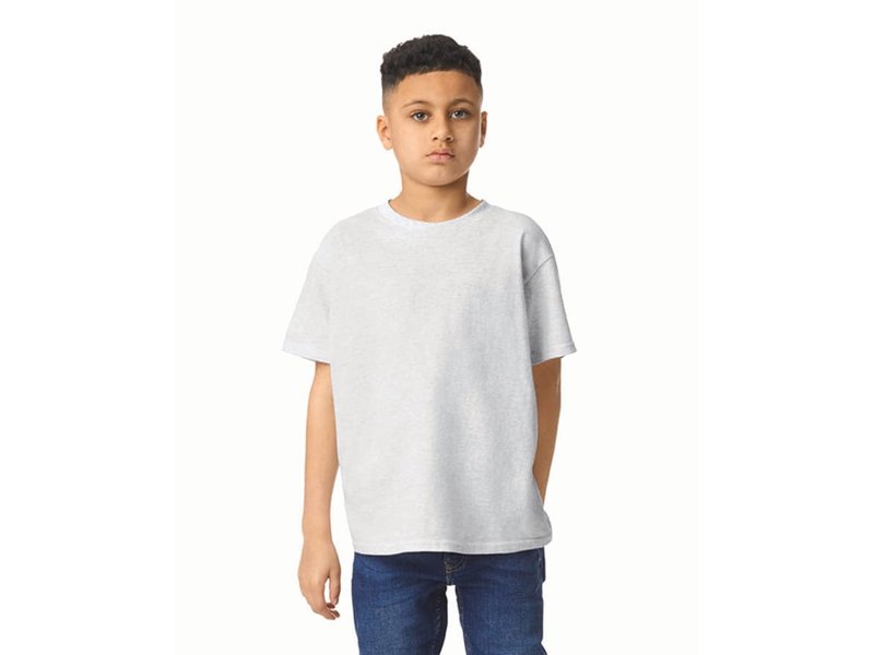 Kinder t-shirt van Gildan, mooie zware kwaliteit shirt, goed te bedrukken met uw logo Kinder t-shirt van Gildan, mooie zware kwaliteit shirt, goed te bedrukken met uw logo