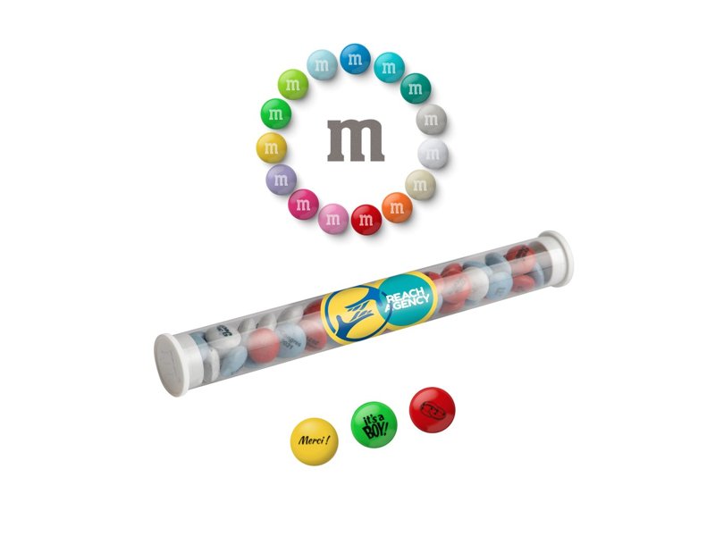 Koker bedrukte M&M's
