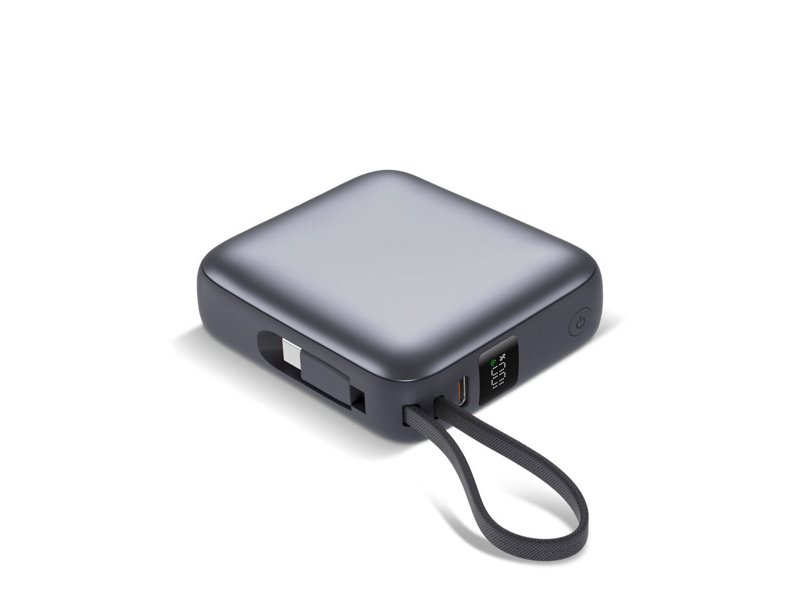 Nova Powerbank 22.5W Power Delivery met ingebouwde kabels 10000 mAh