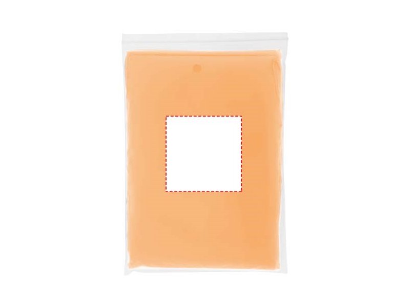 Ziva wegwerp regenponcho