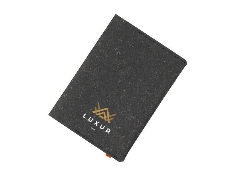 Recycled Leather Passport Holder paspoorthoesje