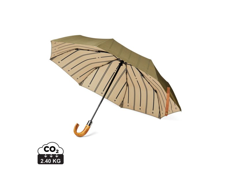 VINGA Bosler AWARE™ RPET 21" opvouwbare paraplu VINGA Bosler AWARE™ RPET 21" opvouwbare paraplu