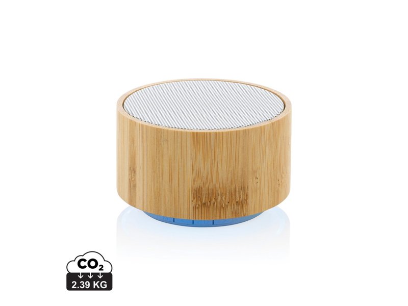 RCS gereycled plastic en bamboe 3W draadloze luidspreker RCS gereycled plastic en bamboe 3W draadloze luidspreker