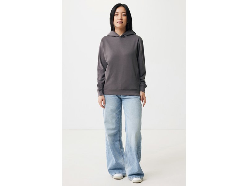 Iqoniq Yengo recycled katoen hoodie met steekzakken Iqoniq Yengo recycled katoen hoodie met steekzakken