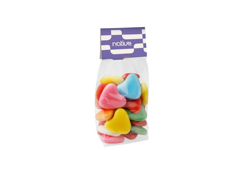 Blokzakje kopkaartje 150 gram snoep