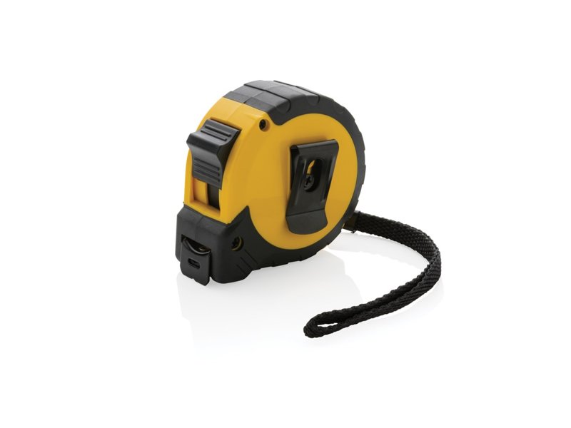 RCS gerecycled plastic 5M/19 mm rolmaat met stop knop RCS gerecycled plastic 5M/19 mm rolmaat met stop knop