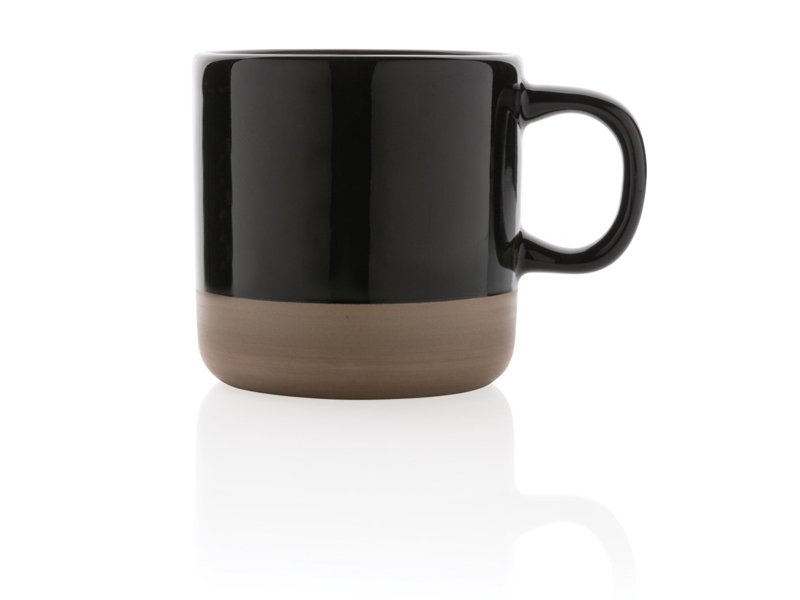 Geglazuurde keramische mok Geglazuurde keramische mok