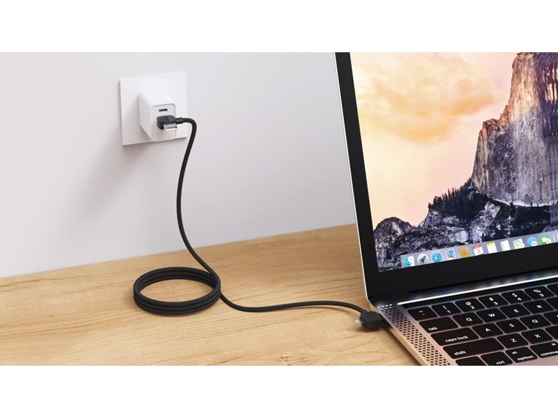 Urban Vitamin Stockton 65W gerecycled TPE/PET magn. kabel