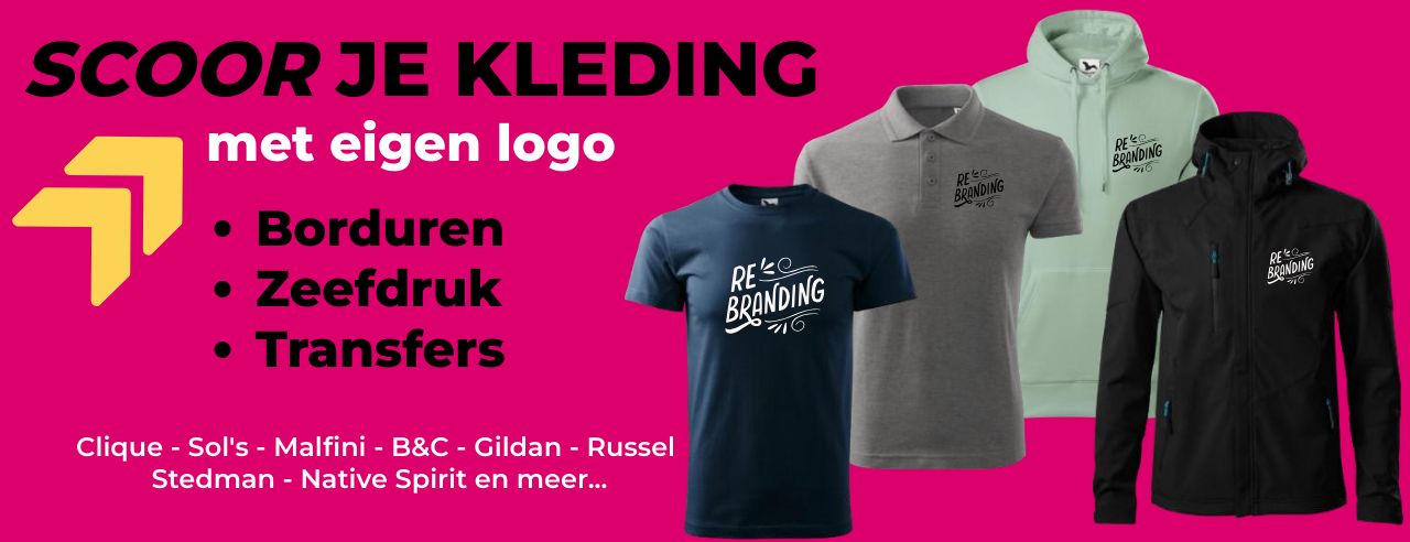 Bedrijfskleding met eigen logo