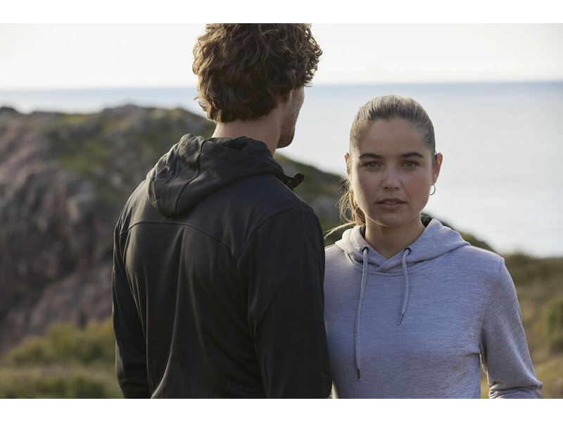 Sportieve damessweater met capuchon van Clique