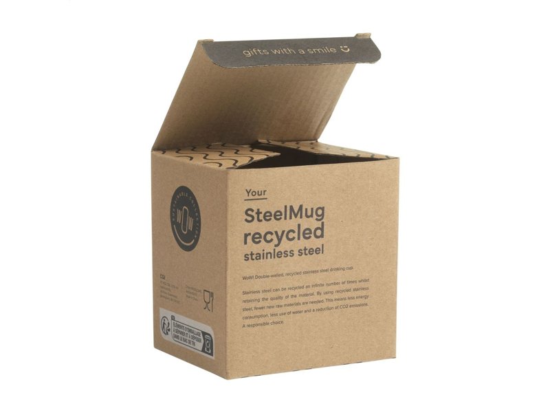 SteelMug RCS Recycled Steel 220 ml