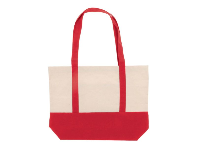 Strandtas katoenen canvas OEKO-TEX® 280g/m² 42x10x30cm