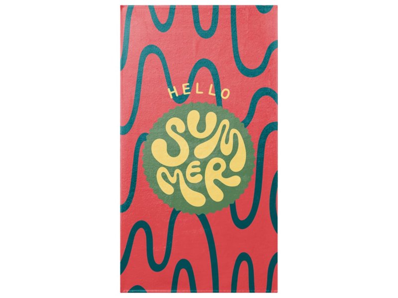 Sophie Muval double face handdoek - 70 x 140cm Sophie Muval double face handdoek - 70 x 140cm