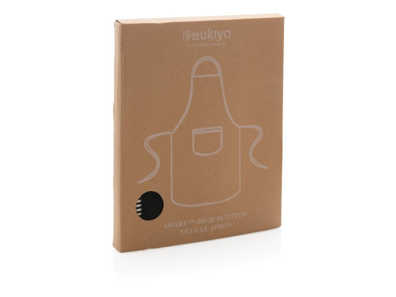 Ukiyo Aware™ 280gr recycled katoenen deluxe schort Ukiyo Aware™ 280gr recycled katoenen deluxe schort