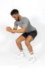 4-delige elastische fitnessbanden in etui 4-delige elastische fitnessbanden in etui