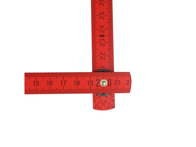 Duimstok hout 2m premium geschilderd