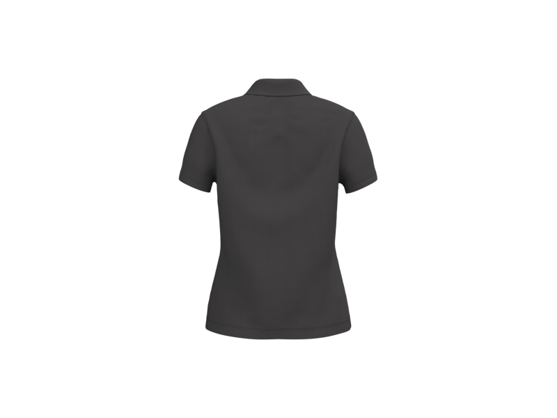 Kariban Piqué-damespolo korte mouwen