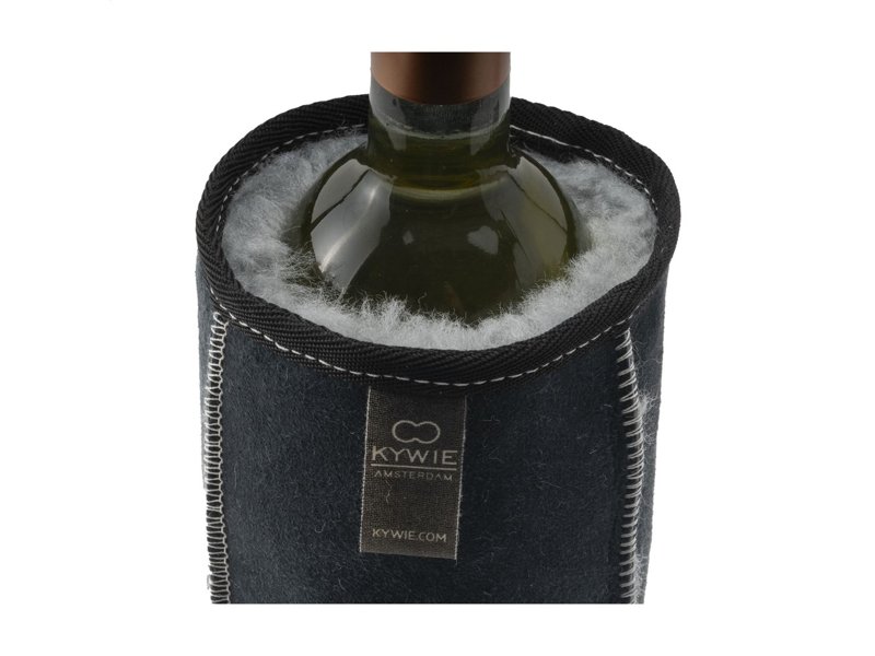 KYWIE Wine Cooler Camel Suede wijnkoeler