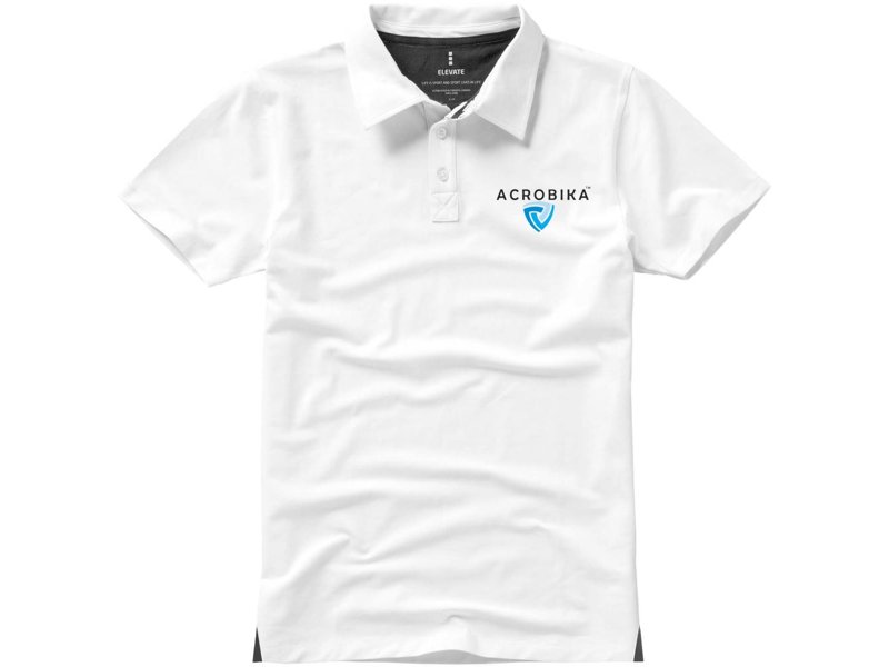 Heren polo Elevate Markham » voor beurzen | Bedrijfslogo bedrukken