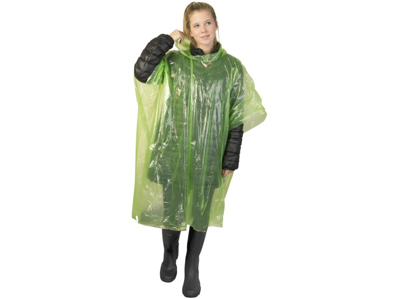 Ontdek de Mayan wegwerp poncho, gemaakt van gerecycled plastic | Totziens Promotions