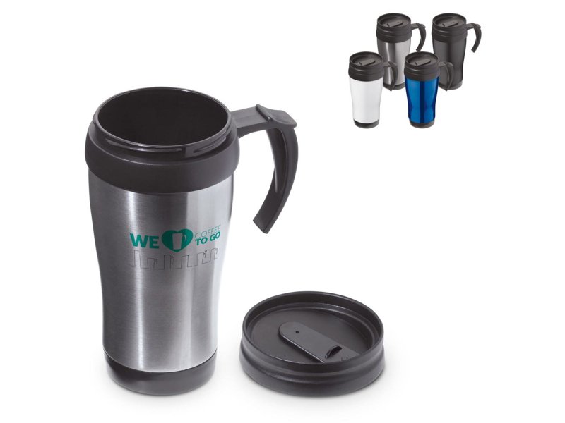 Koffiebeker metaal 350ml