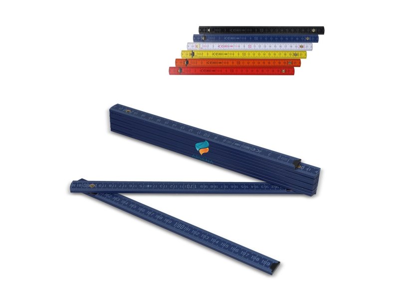 Duimstok hout 2m premium geschilderd