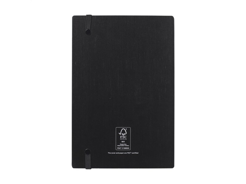 Bamboo Journal Naked Spine Notebook Black A5 Bamboo Journal Naked Spine Notebook Black A5