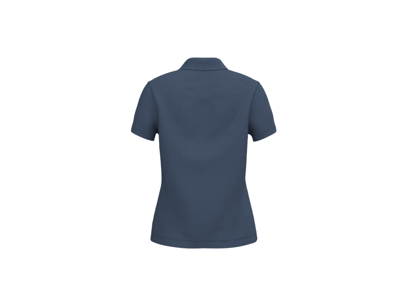 Kariban Piqué-damespolo korte mouwen