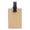Bagagelabel bamboe