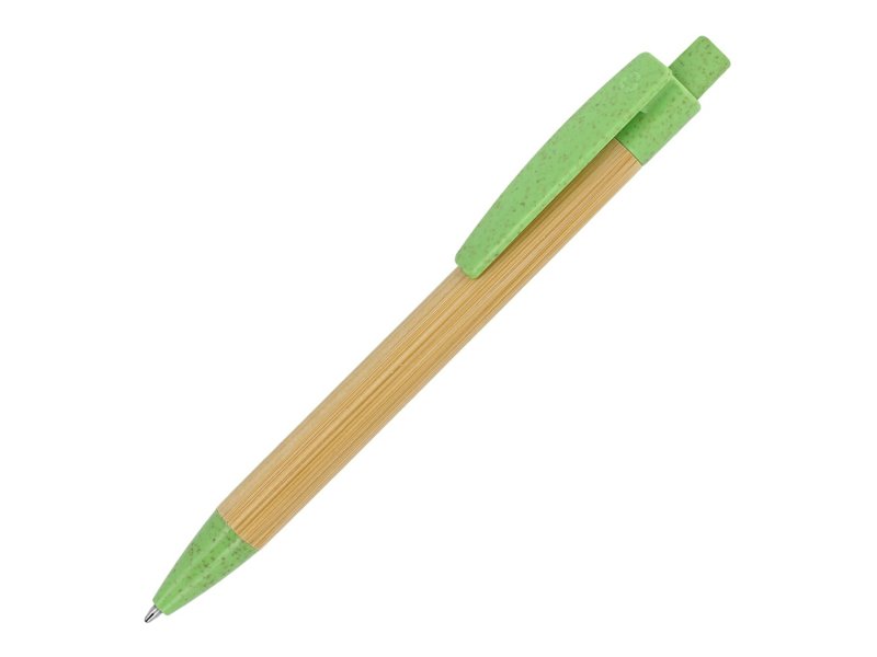 Ball pen bamboe met tarwestro