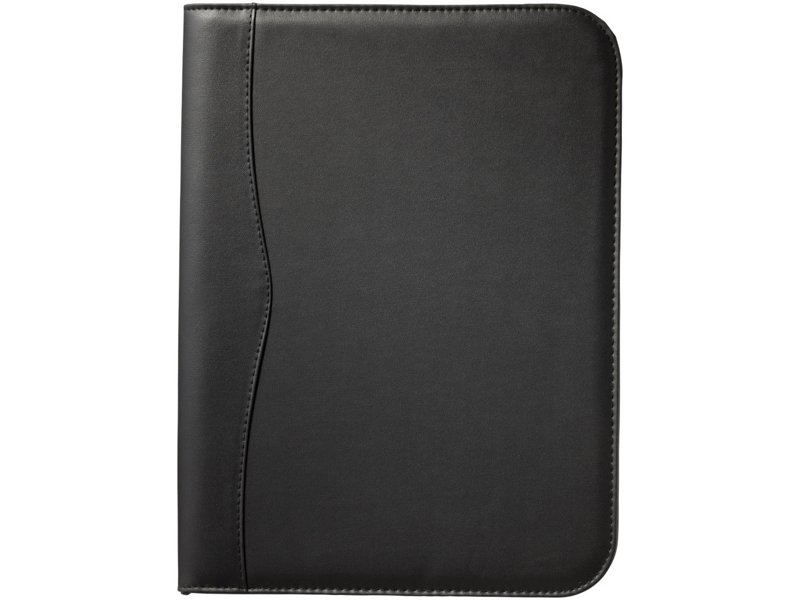 Ebony A4 portfolio met ritssluiting