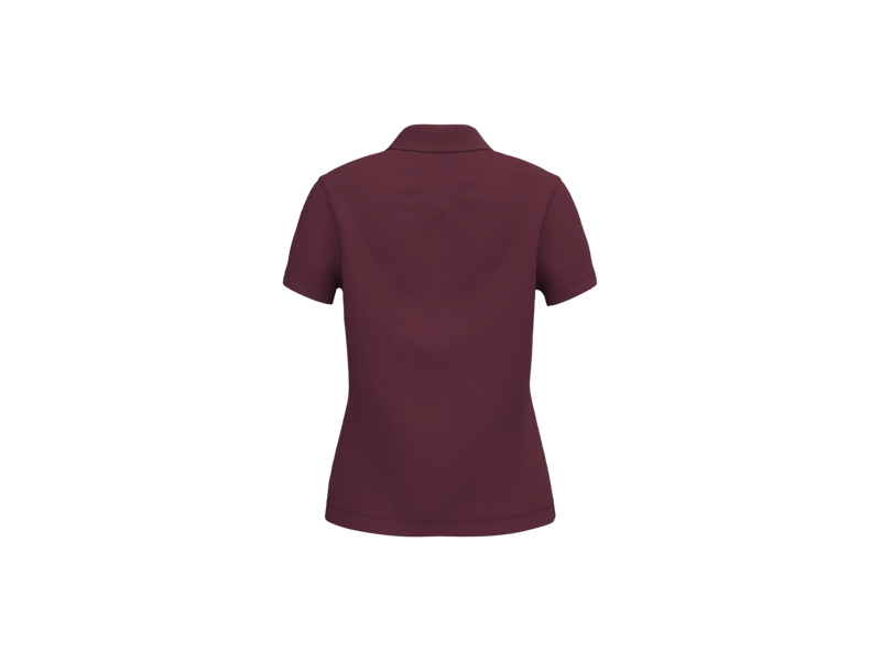 Kariban Piqué-damespolo korte mouwen