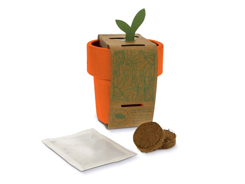 Hot-but-cool beker met aardbeien zaadjes