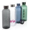 Lekvrije waterfles met metallic dop