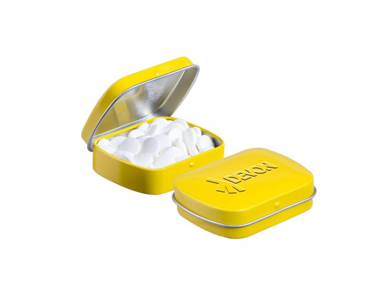 Mini scharnierblikje embossing