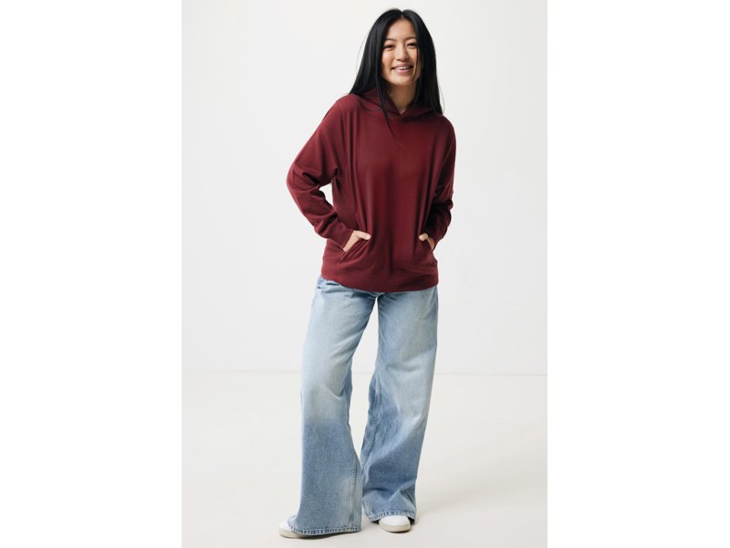 Iqoniq Yengo recycled katoen hoodie met steekzakken Iqoniq Yengo recycled katoen hoodie met steekzakken