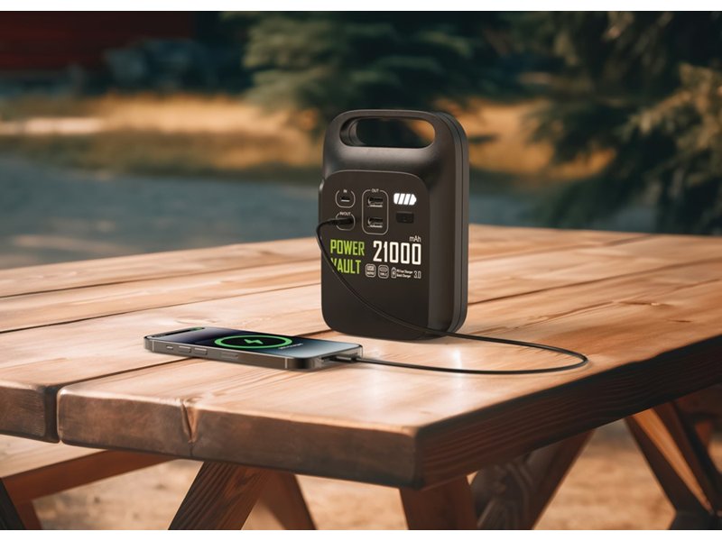 Power Vault RCS gerecycled plastic 21.000 mah power station